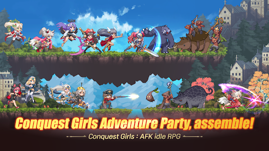 Conquest Girls: AFK Idle RPG Mod