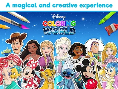 Disney Coloring World Mod