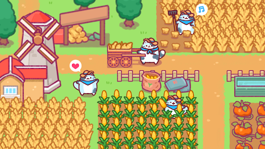 Cat Town Valley: Healing Farm Mod