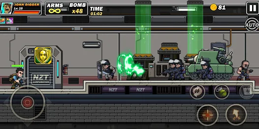 Metal Shooter: Super Soldiers Mod