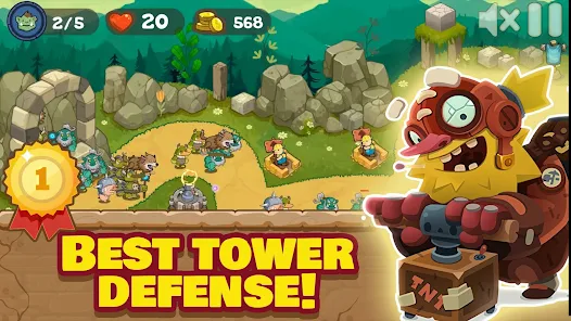 Tower Defense Realm King Hero Mod