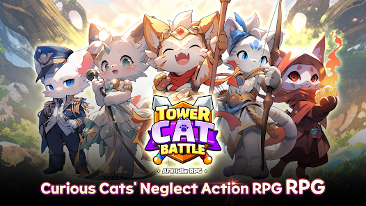 Tower Cat Battle: Idle Cat RPG Mod