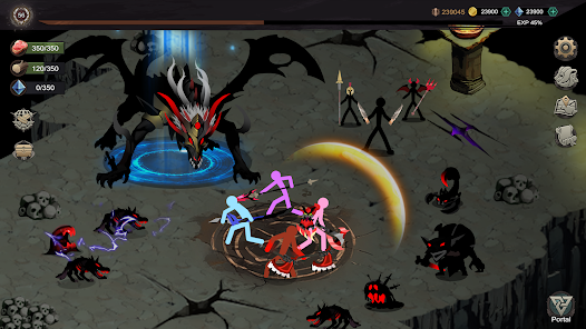 Stickman Myth: Idle RPG Shadow Mod