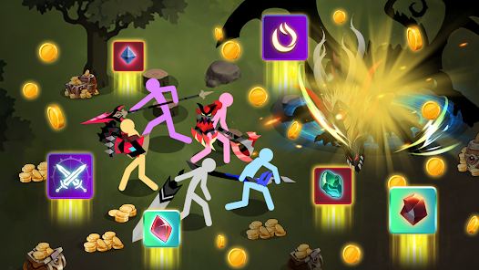 Stickman Myth: Idle RPG Shadow Mod