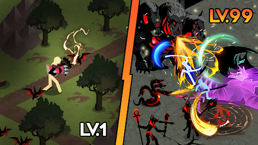 Stickman Myth: Idle RPG Shadow Mod