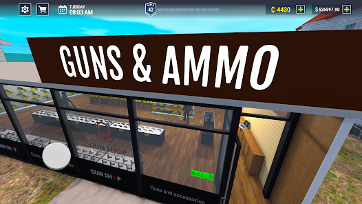 Gun Shop Simulator 3D Shooting Mod