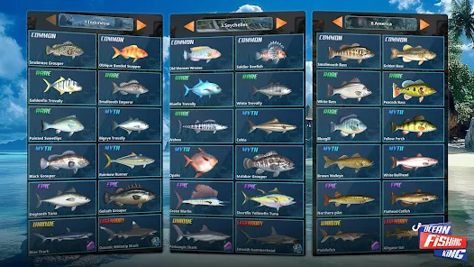 Ocean Fishing King Mod