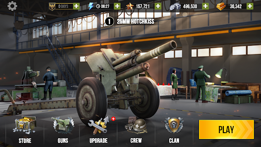 World of Artillery: Cannon War Mod