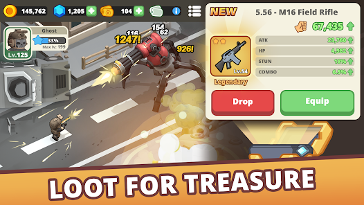 Idle Army: Trading Weapons Mod