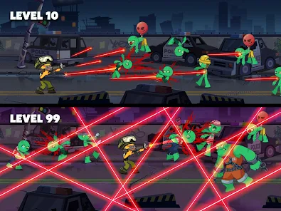 Stickman vs Zombie: Idle RPG Mod