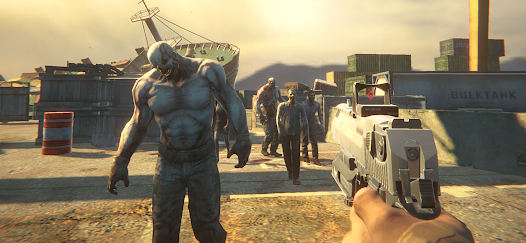 Zombie Harbor: Offline FPS Mod