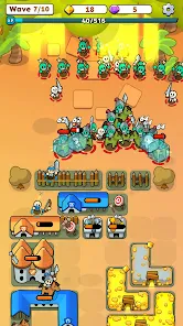 Fortress Merge: Puzzle Defense Mod