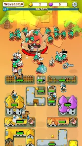 Fortress Merge: Puzzle Defense Mod