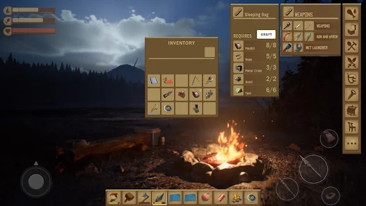 Woodcraft Island Survival Game Mod