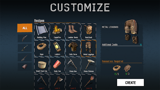 Woodcraft Island Survival Game Mod