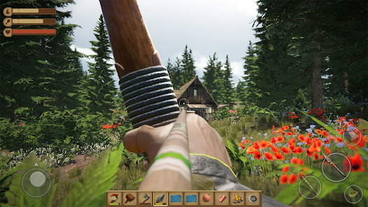 Woodcraft Island Survival Game Mod