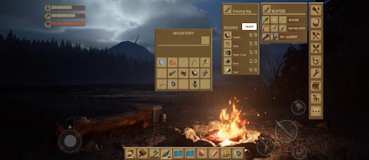 Woodcraft Island Survival Game Mod