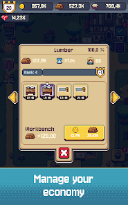 Idle Thief Village: Retro RPG Mod