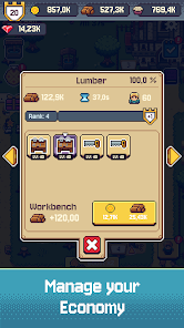 Idle Thief Village: Retro RPG Mod