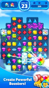 Jewel Ice Mania:Match 3 Puzzle Mod