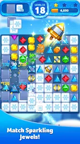 Jewel Ice Mania:Match 3 Puzzle Mod