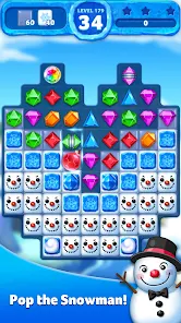 Jewel Ice Mania:Match 3 Puzzle Mod