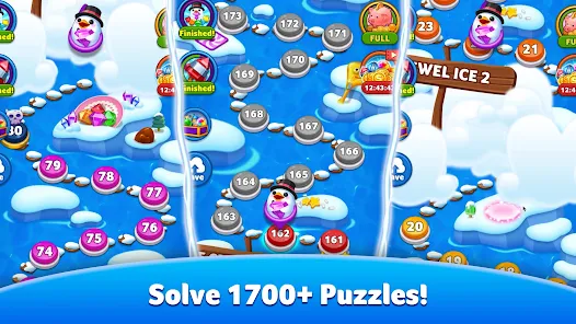 Jewel Ice Mania:Match 3 Puzzle Mod