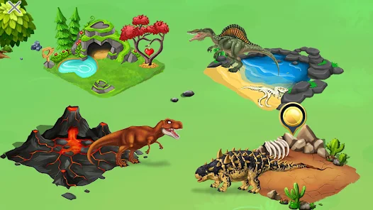 Dino World - Jurassic Dinosaur Mod