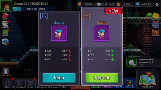 Pixel Clan : Dungeon Squad Mod