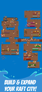 Idle Raft City - Sea World Mod