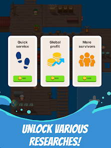 Idle Raft City - Sea World Mod