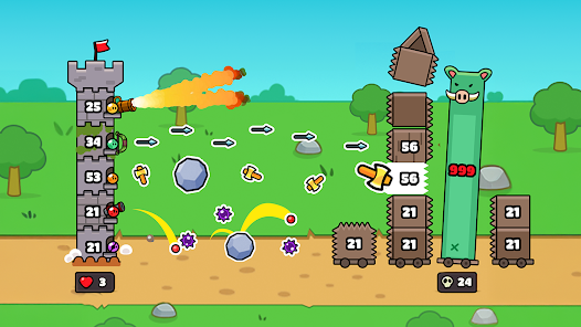 Block Clash - TD Mod