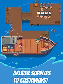 Idle Raft City - Sea World Mod