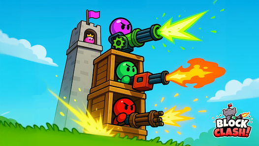 Block Clash - TD Mod