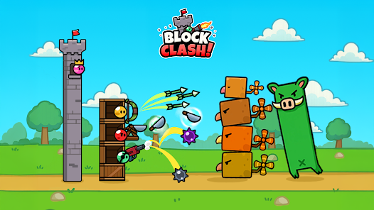 Block Clash - TD Mod