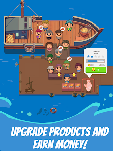 Idle Raft City - Sea World Mod