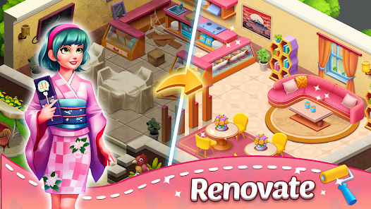 Cuisine Story: Merge Cooking Mod