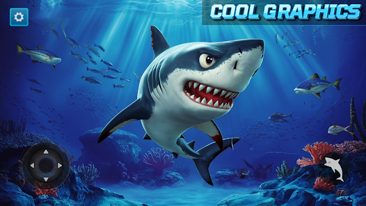 Angry Shark Sim - Shark Game Mod