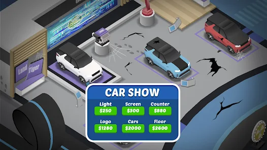 Idle Car Show Master - Tycoon Mod