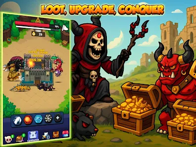 Monsters & Castles: Idle Crush Mod
