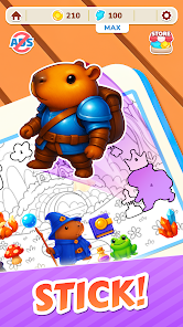 Capybara Puzzle: Sticker Merge Mod
