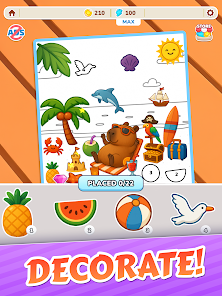 Capybara Puzzle: Sticker Merge Mod