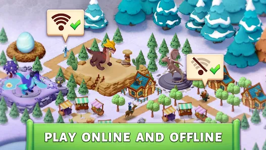 Dragon Kingdom: Fantasy City Mod