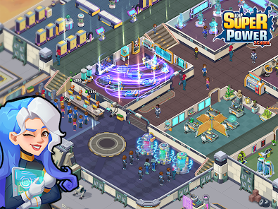 Idle Superpower School Mod