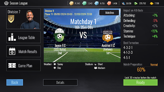 Soccer Dynasty: Club Manager Mod