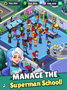 Idle Superpower School Mod