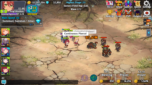 Knight Maidens: Idle RPG Mod