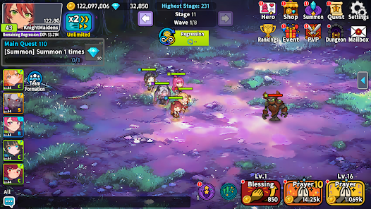 Knight Maidens: Idle RPG Mod