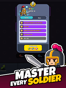 Tiny Warriors Rush - Idle TD Mod