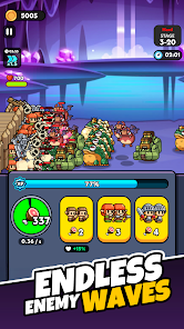 Tiny Warriors Rush - Idle TD Mod